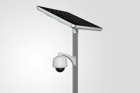 solar cctv surveillance unit