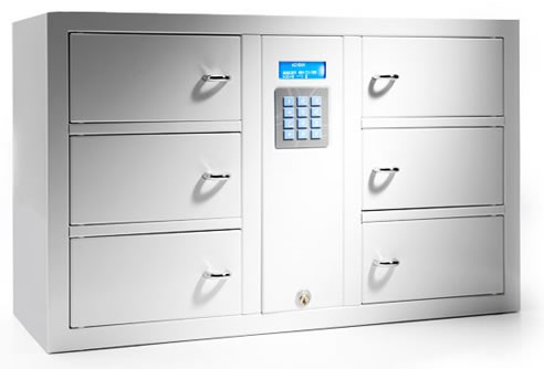 digitally locked cabinet
