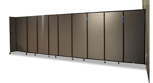 straightwall acoustic partition