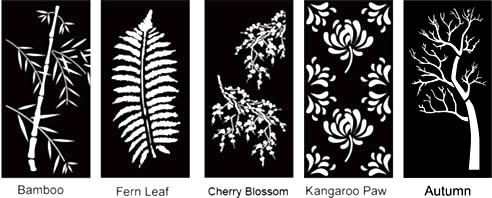 decorative screen panel designs