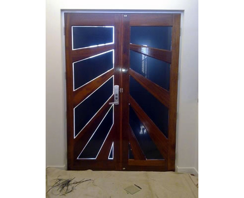 blackout window film front door