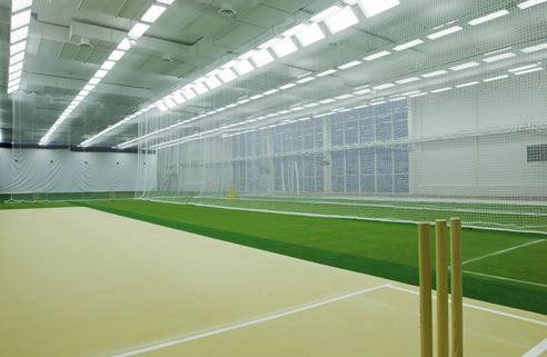 indoor practice wickets