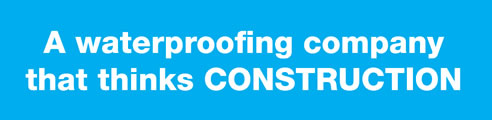 a waterproofing company that thinks construction