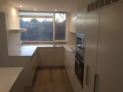renovated unit kitchen