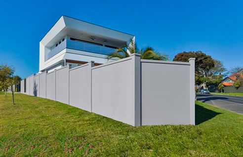 modular masonry look wall