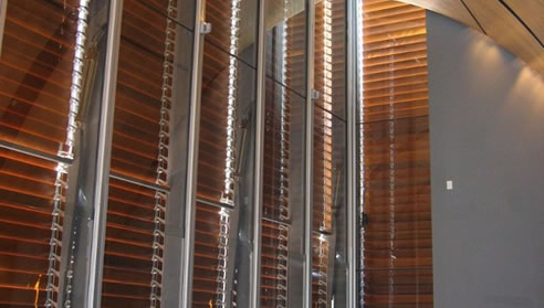 western red cedar louvres