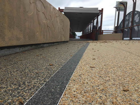 resin bound overlay paving