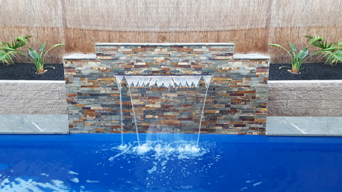 Stone Cladding Water Feature