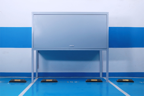 secure over bonnet storage unit
