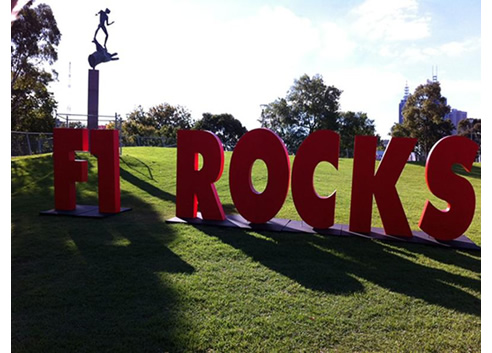 Polystyrene Lettering