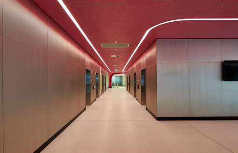 Hallway Lighting Victorian Comprehensive Cancer Centre
