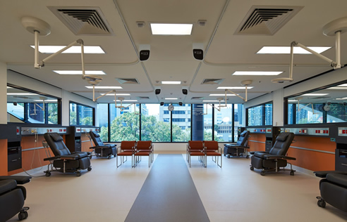 healthcare lighting at VCCC