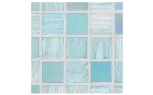 light pale blue swimming pool tiles