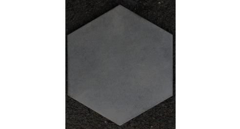 Concrete Look Grey Hexagon Tile