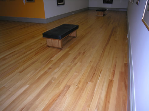 matt timber floor finish