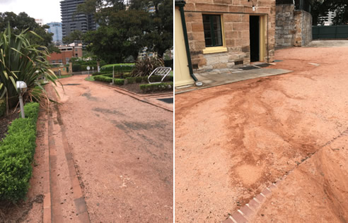 sydney observatory pathway before stoneset