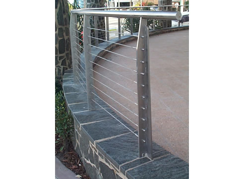 steel wire balustrade