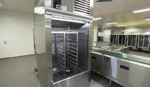 Stainless Steel Hospital Kitchen