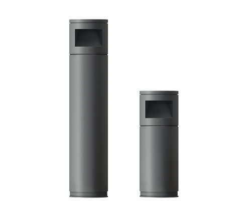 Round-shaped LED bollards