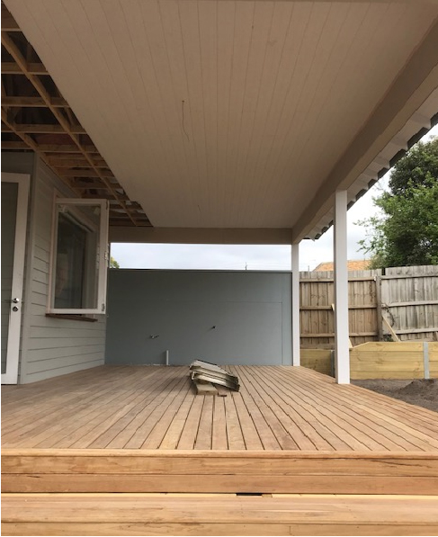 Lining with Primed Finger-Jointed Pine Porticos 