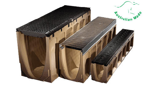 Commercial Modular Trench Drains from ACO