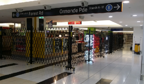 Crowd Control Gates for Major Transit Stations from Trellis Door Co