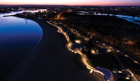 LED Lighting Scheme for Koombana Bay Foreshore from WE-EF