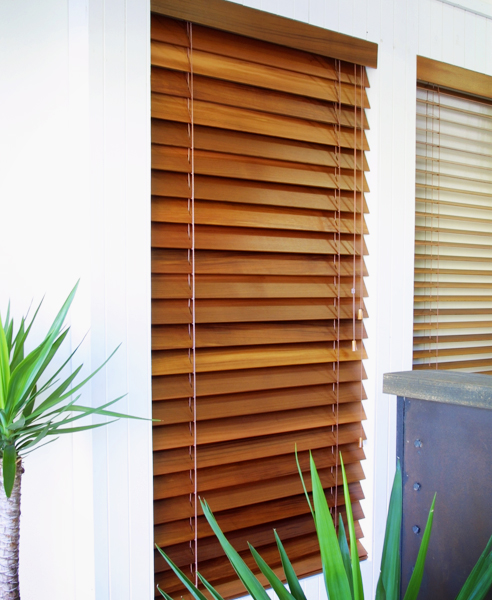 Natural Timber Venetian Blinds from Blinds by Peter Meyer