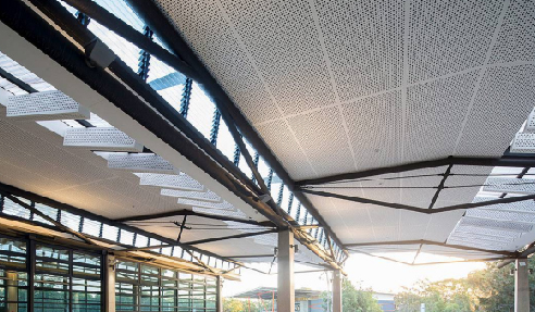 Key-Endura Perforated Panels - Northern Beaches Christian School