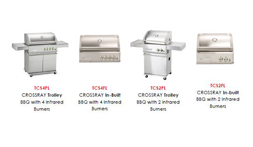 CROSSRAY Infrared BBQ Burner Range