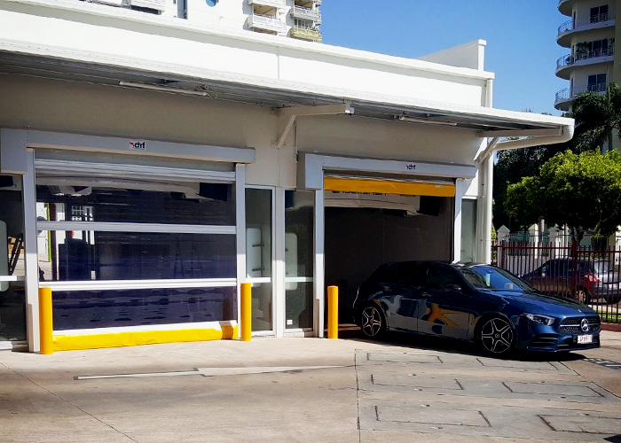 High-Speed Door Solution for Carwashes from DMF International