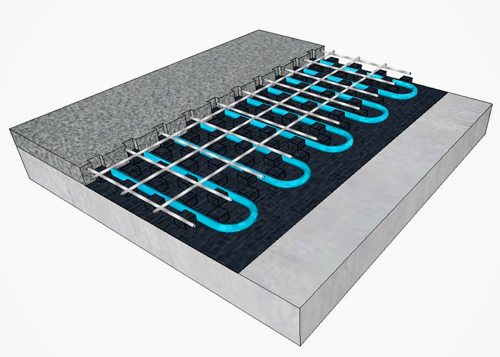 Underfloor Heating - Slimline Screed from dPP Hydronic Heating