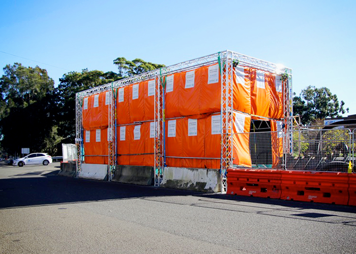 Cost Effective Temporary Project Site Enclosures from DQ