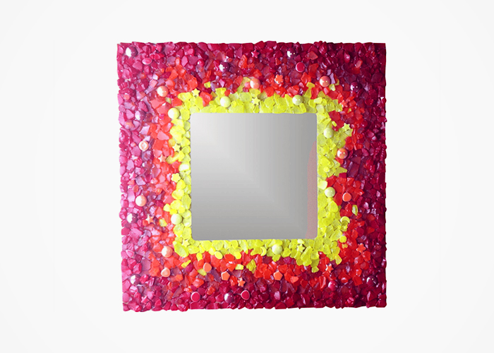 Recycled Coloured Glass Creative Applications by Schneppa Glass