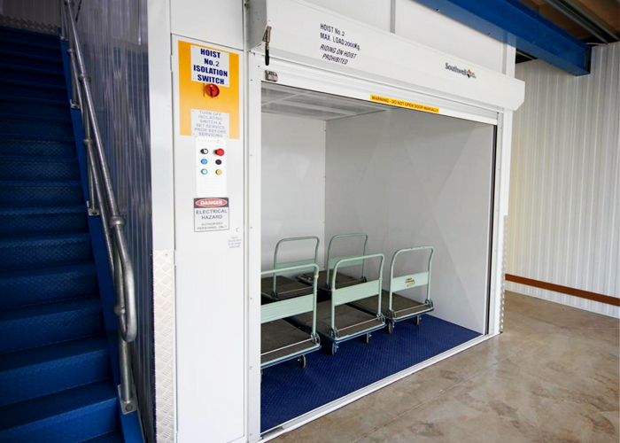 Freestanding Goods Hoists Sydney from Southwell Lifts & Hoists