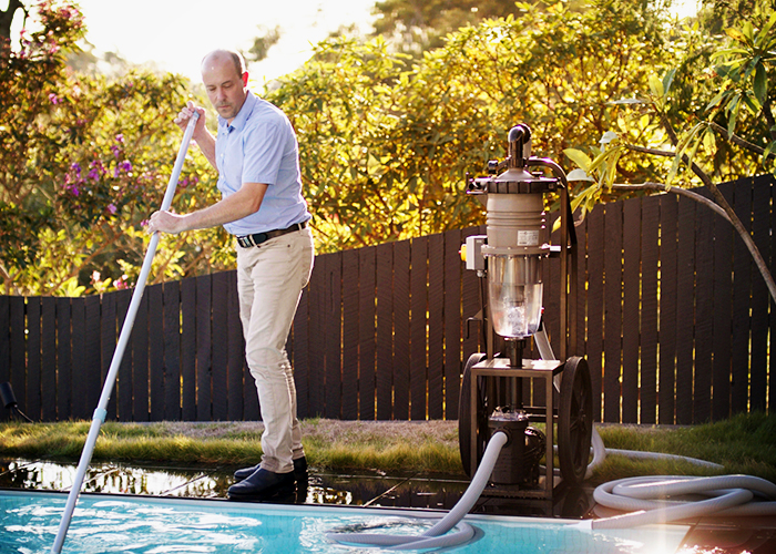 New Portable Pool Filtration Cart from Waterco