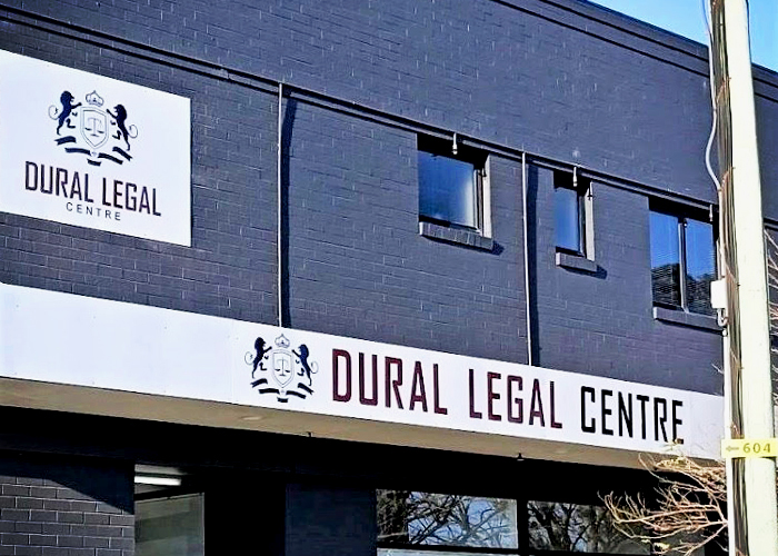 Signage for Legal Centres from Architectural Signs Sydney