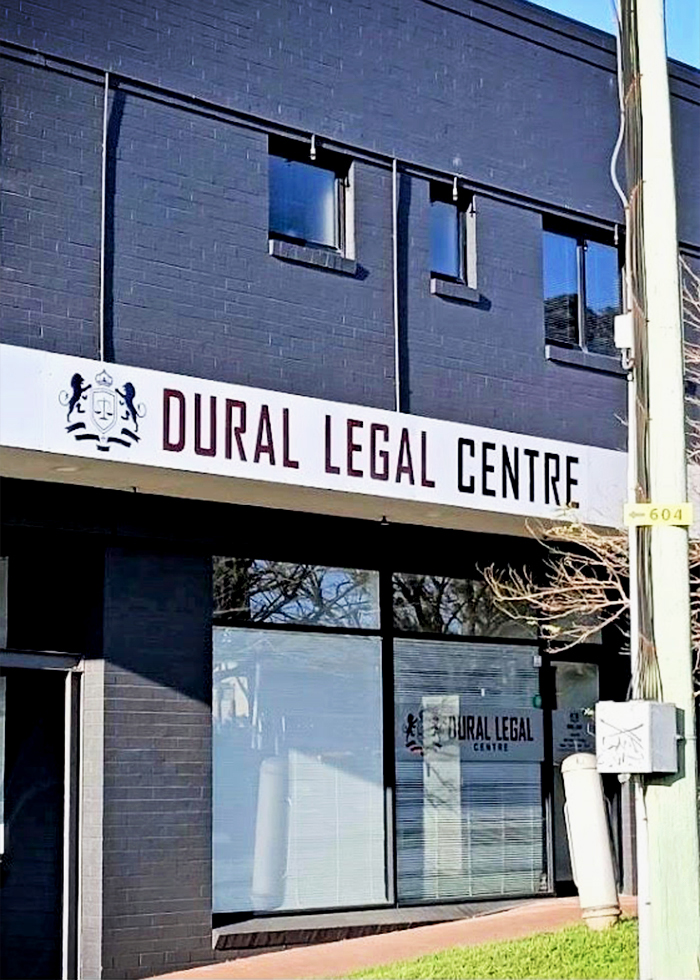 Signage for Legal Centres from Architectural Signs Sydney