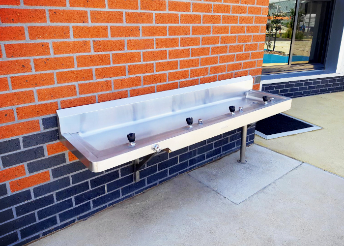 Accessible Drinking Troughs for Schools from Britex