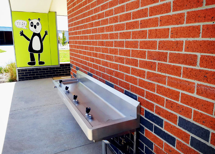 Accessible Drinking Troughs for Schools from Britex