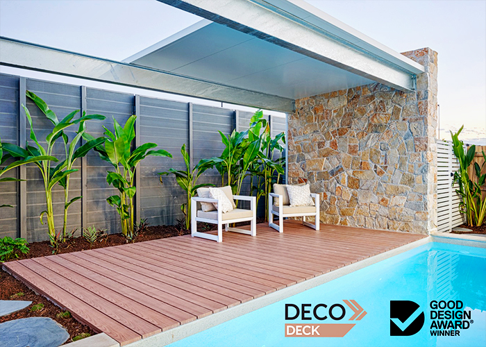 Timber-look Decking Wins Good Design Award 2020 by DECO