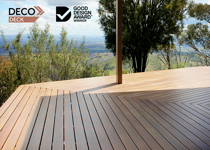 Timber-look Decking Wins Good Design Award 2020 by DECO