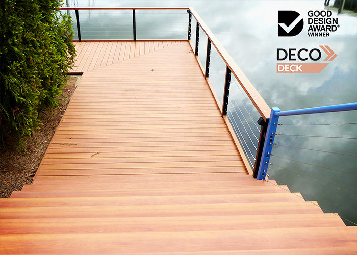 Timber-look Decking Wins Good Design Award 2020 by DECO