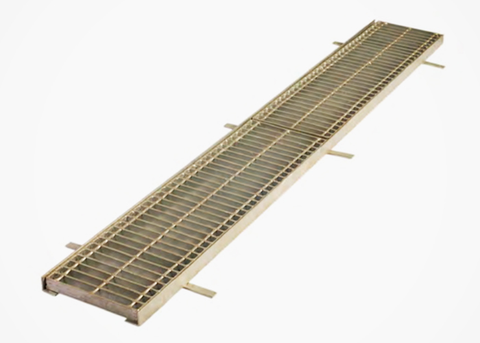Pedestrian-Safe Trench Drain Grates from Hydro