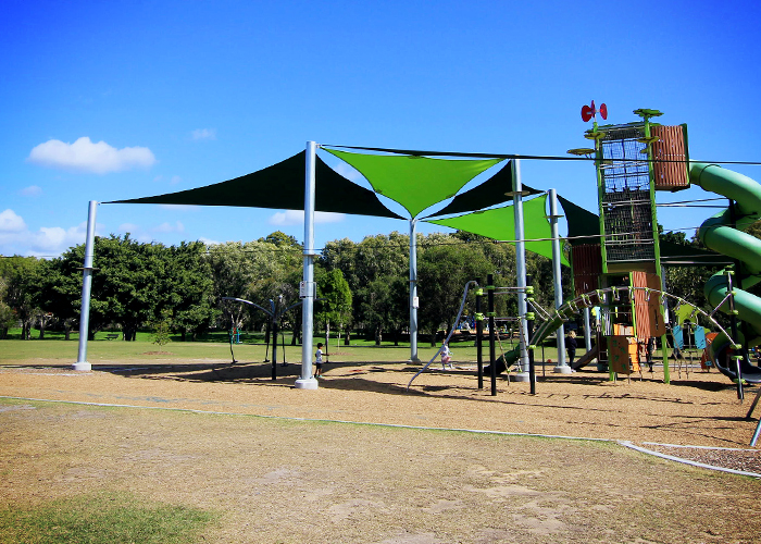 Playground Shade Sails from Miami Stainless