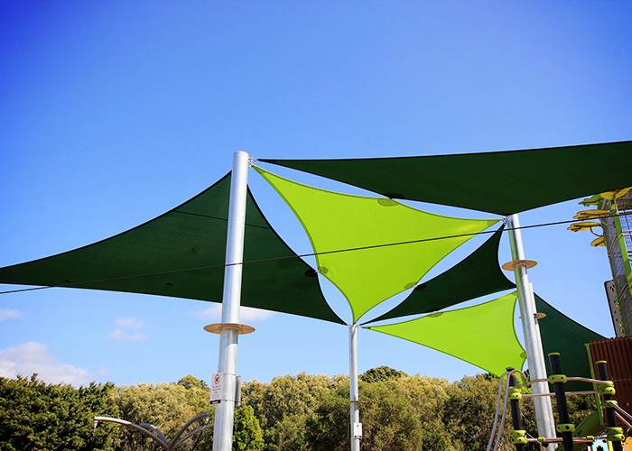 Playground Shade Sails from Miami Stainless
