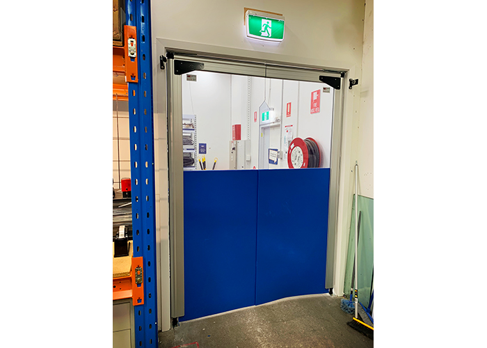 Heavy Duty PVC Swing Doors from Premier Door Systems