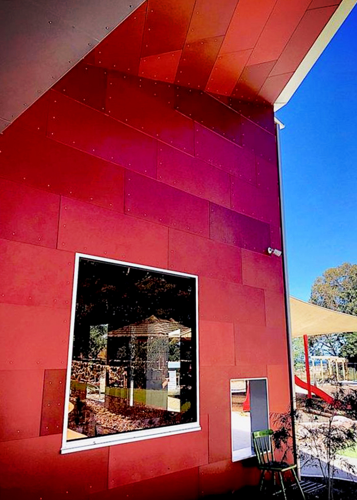 Colour Commercial Exterior Cladding from Sapphire