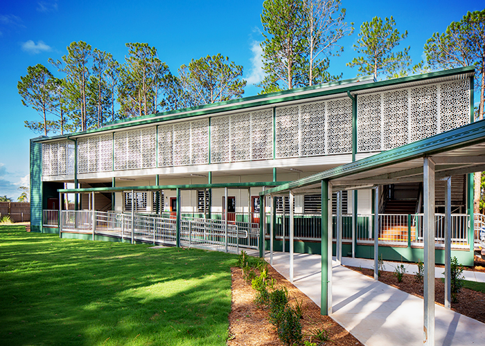 Clear Toughened Louvres for Schools from Safetyline Jalousie