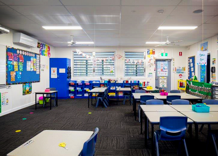 Clear Toughened Louvres for Schools from Safetyline Jalousie